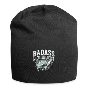 Passion for microbiology - Jersey Beanie - black - Front