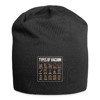 Arten von Staubsaugern - Staubsauger 2025 - Jersey-Beanie - Schwarz - Vorne