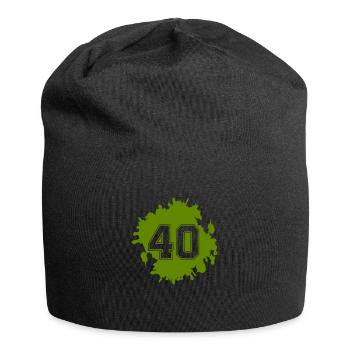 blob 40 - Jersey Beanie - black - Front