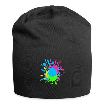 Splash - Jersey-Beanie - Schwarz - Vorne