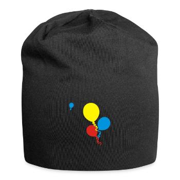 ballons - Jersey-Beanie - Schwarz - Vorne