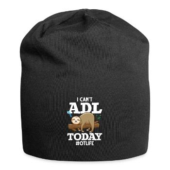 Occupational therapist ADL occupational therapy - Jersey Beanie - black - Front