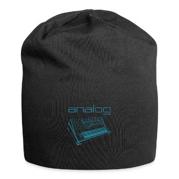 Synthétiseur modulaire Vintage Analogique - Bonnet en jersey - noir - Devant