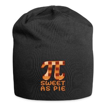 Sweet as Pie 3.14 Math Teacher School Nerd - Jersey Beanie - black - Front