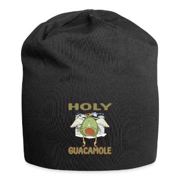 Holy Guacomole Avocado Liebhaber - Jersey-Beanie - Schwarz - Vorne