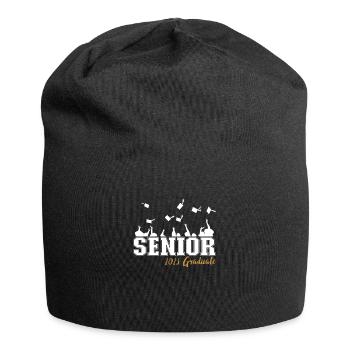 Diplômé senior 2023 - Diplôme collégial 23 - Bonnet en jersey - noir - Devant