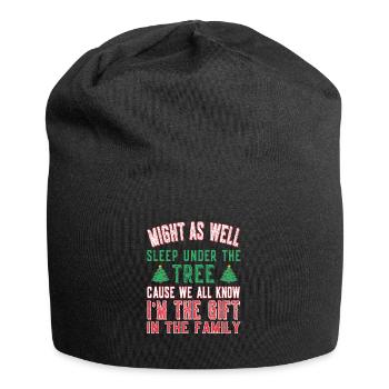 In the gift in the family - Christmas Advent - Jersey Beanie - black - Front