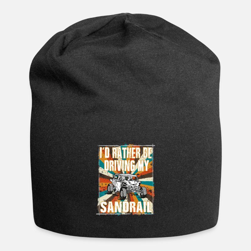 Id rather be driving my sandrail - Dune Buggy - Jersey-Beanie - Schwarz