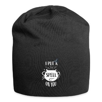I put a spell on you - Jersey Beanie - black - Front