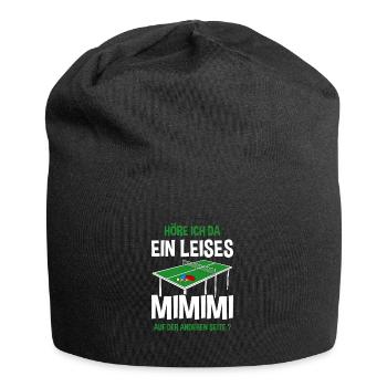 Tischtennisschläger Ping Pong Tischtennis - Jersey-Beanie - Schwarz - Vorne