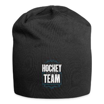 Hockey Team - Jersey Beanie - black - Front