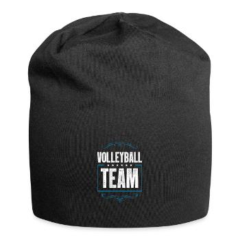 Équipe de volley-ball - Bonnet en jersey - noir - Devant