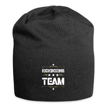 Équipe de kickboxing - Bonnet en jersey - noir - Devant