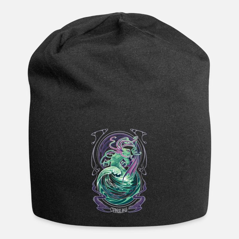 Cthulhu - Jersey-Beanie - Schwarz