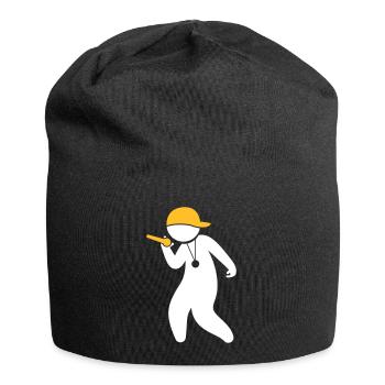 Hiphop Rapper - Jersey Beanie - black - Front