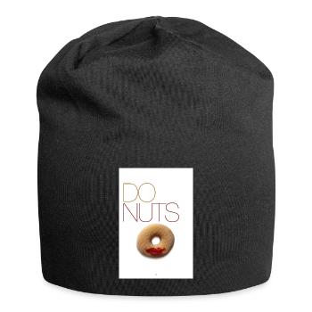 donuts lips - Jersey Beanie - black - Front