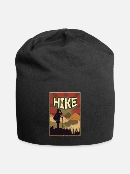 Wandern Propaganda - Jersey-Beanie - Schwarz