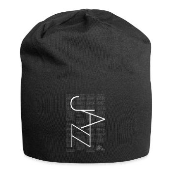 Was ist Jazz? - Jersey-Beanie - Schwarz - Vorne