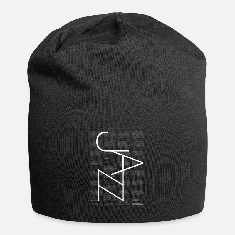 Was ist Jazz? - Jersey-Beanie - Schwarz