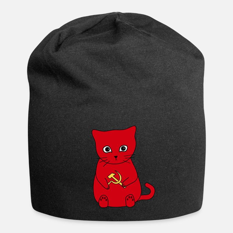 ☭ ☭ Kittens For Communism ☭ ☭ - Bonnet en jersey - noir