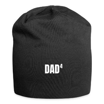 Dad Dad Daddy Daddy Kids 4 Math Gift - Jersey Beanie - black - Front