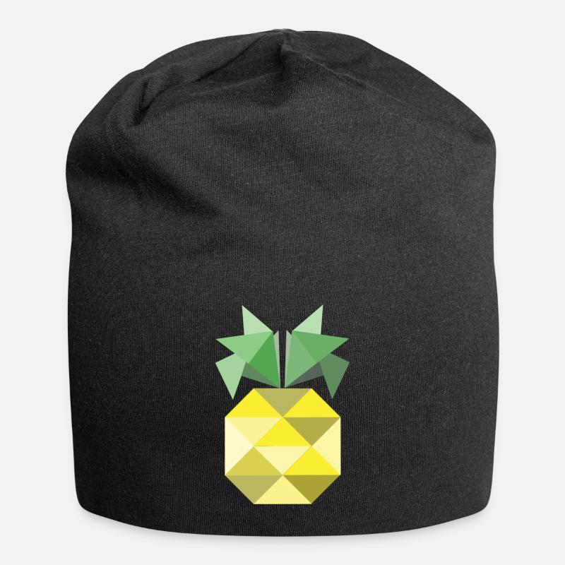 Das ist eine Ananas! - Jersey-Beanie - Schwarz