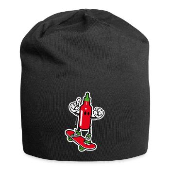 Skating Chili Sauce - Jersey Beanie - black - Front