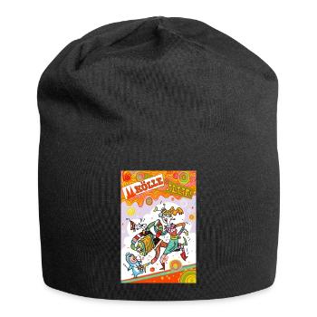Cologne Carnival Colour Festival Alaaf - Jersey Beanie - black - Front