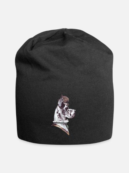 Gentleman Dog (Design 6) - Bonnet en jersey - noir