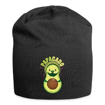 Expectant father gift dad - Jersey Beanie - black - Front