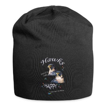 hawk - Jersey Beanie - black - Front
