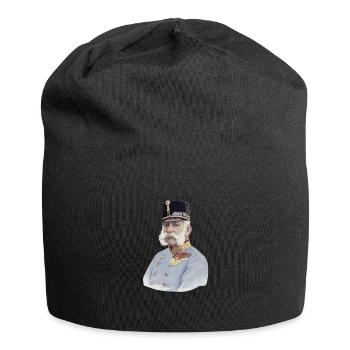 L’empereur François-Joseph - Bonnet en jersey - noir - Devant