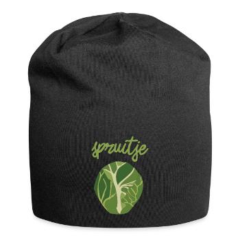 Sweet Brussels sprout - Jersey Beanie - black - Front