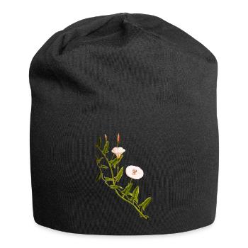 herbes thym romarin persil origan aneth - Bonnet en jersey - noir - Devant