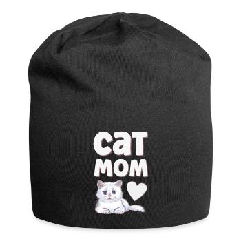 Chats Chats - Bonnet en jersey - noir - Devant