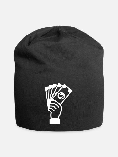 Monnaie Monnaie Silhouette - Bonnet en jersey - noir
