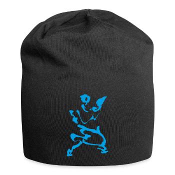 Taichi - Jersey-Beanie - Schwarz - Vorne
