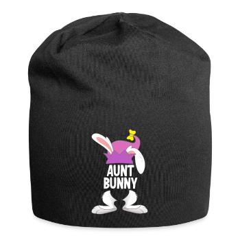 Daughter Easter Happy Easter - Jersey Beanie - black - Front