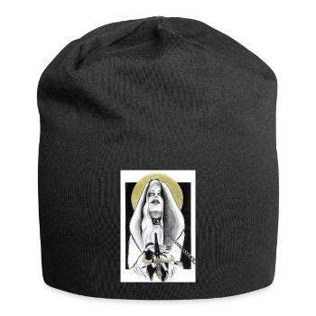 Süße Versuchung - Jersey-Beanie - Schwarz - Vorne