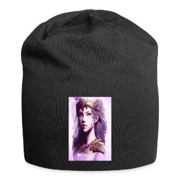 Valkyrie Amazon Warrior Fine Art Poster - Jersey Beanie - black - Front