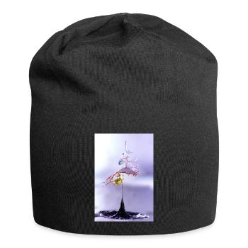 splash 04 - Bonnet en jersey - noir - Devant