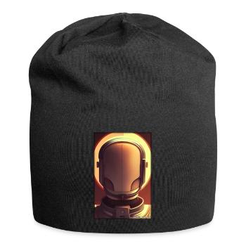Robot Future Technology Science Android - Bonnet en jersey - noir - Devant
