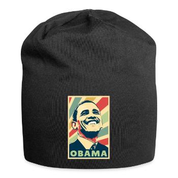 Barack Obama Vintage Colores - Bonnet en jersey - noir - Devant