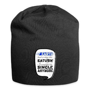 cadeau d’anniversaire astrologie en apesanteur - Bonnet en jersey - noir - Devant