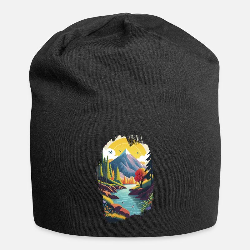Mountain Calling 2 - Bonnet en jersey - noir
