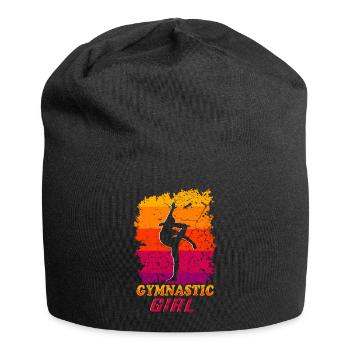 Gymnastique Filles Gymnaste Acrobaties - Bonnet en jersey - noir - Devant