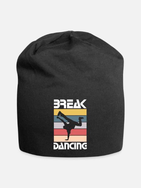 Break Dancing - Funny Break Dancing Team - Jersey Beanie - black