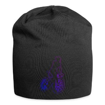 Vélo de route pour hommes Vélo de route pour femmes Vélo de route - Bonnet en jersey - noir - Devant
