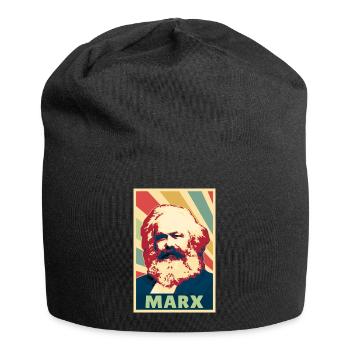 Karl Marx Vintage Colores - Bonnet en jersey - noir - Devant