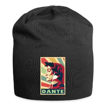 Dante Vintage Farben - Jersey-Beanie - Schwarz - Vorne